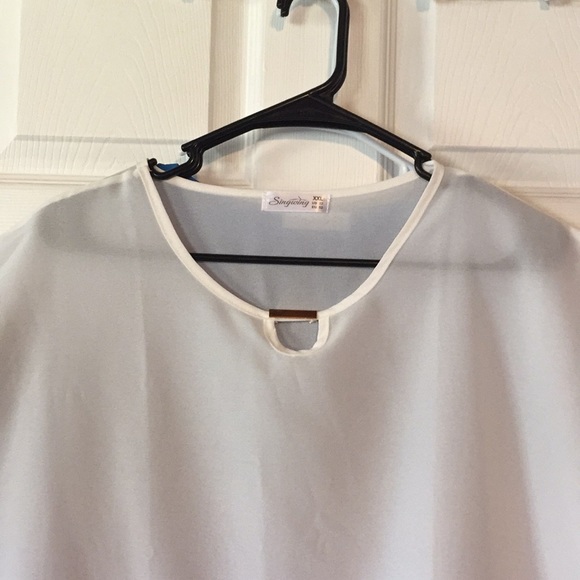 Loose fitting chiffon blouse - Picture 6 of 6